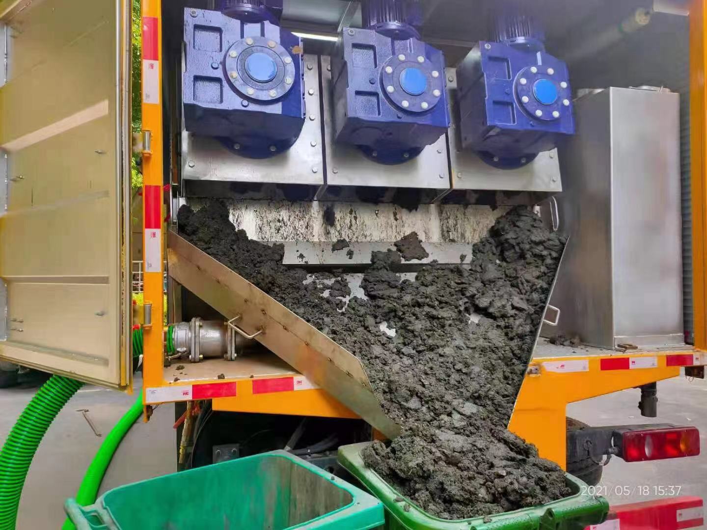 宁津化粪池清掏城市维护站-泥浆净化干湿分离处理